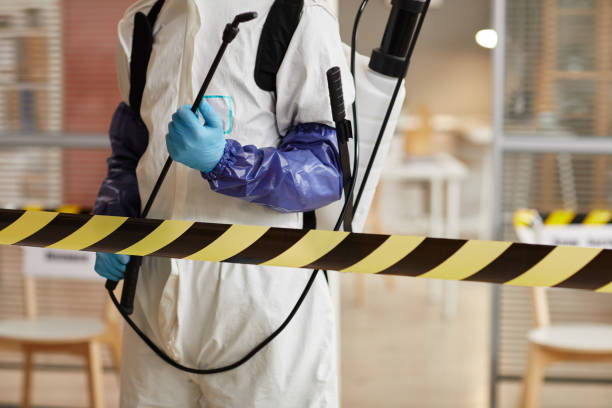 Professional Blood Cleanup technician working in Crum Lynne, PA